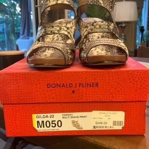 Donald Pliner wedge sandals